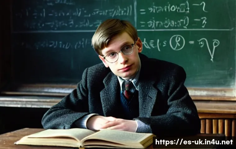 영국 유명 인물 - **Prompt 1: The Young Maverick Mind**
    A vibrant, highly detailed photograph of a young Stephen H...